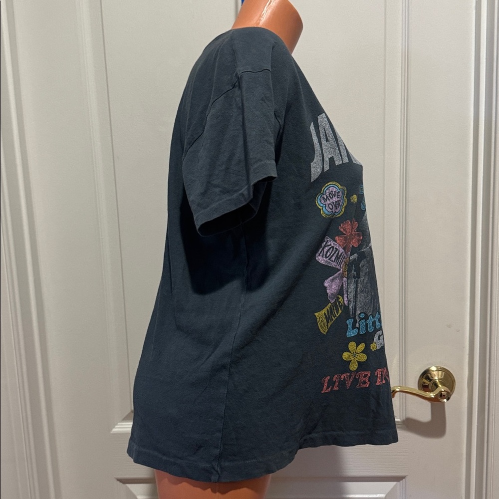 DAYDREAMER Janis Joplin LITTLE GIRL BLUE Tour Band T Shirt S Small $68 EUC - Picture 7 of 12